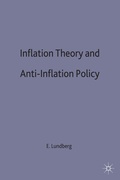 Cover: Inflation Theory and Anti-Inflation Policy - Palgrave Macmillan