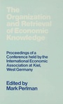 Cover: The Organization and Retrieval of Economic Knowledge - Palgrave Macmillan