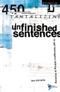 Cover: Unfinished Sentences - Zondervan
