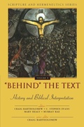 Cover: 'Behind' the Text: History and Biblical Interpretation - Zondervan Academic