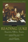 Cover: Reading Luke - Zondervan Academic