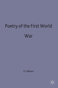 Cover: Poetry of the First World War - Red Globe Press