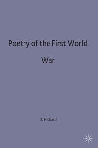 Enlarge image Cover: Poetry of the First World War - Red Globe Press