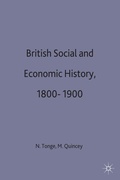 Cover: British Social and Economic History 1800-1900 - Red Globe Press