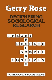 Enlarge image Cover: Deciphering Sociological Research - Red Globe Press