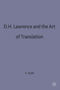Bild: D. H. Lawrence and the Art of Translation - Palgrave Macmillan