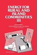 Cover: Energy for Rural and Island Communities III - Elsevier