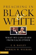 Cover: Preaching in Black and White - Zondervan