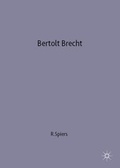 Cover: Bertolt Brecht - Palgrave Macmillan