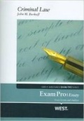 Cover: Exam Pro Objective on Criminal Law - West Academic Press