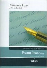 Enlarge image Cover: Exam Pro Objective on Criminal Law - West Academic Press
