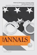 Cover: The Annals of the American Academy of Political & Social Science - SAGE Publications Inc