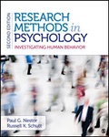 Cover: Research Methods in Psychology - SAGE Publications Inc