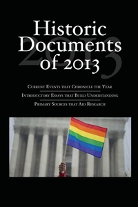 Enlarge image Cover: Historic Documents of 2013 - SAGE Publications Inc