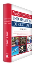 Cover: Washington Information Directory 2014-2015 - SAGE Publications Inc