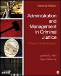 Cover: Administration and Management in Criminal Justice - SAGE Publications Inc