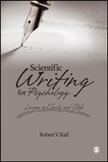 Cover: Scientific Writing for Psychology - SAGE Publications Inc