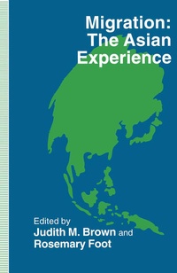 Enlarge image Cover: Migration: the Asian Experience - Palgrave Macmillan