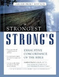 Cover: The Strongest Strong's Exhaustive Concordance of the Bible Larger Print Edition - Zondervan