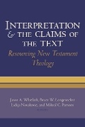 Cover: Interpretation and the Claims of the Text - Baylor University Press