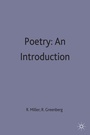 Cover: Poetry: An Introduction - Red Globe Press