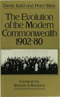 Enlarge image Cover: The Evolution of the Modern Commonwealth, 1902-80 - Palgrave Macmillan