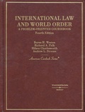 Cover: International Law and World Order - West Academic Press
