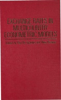 Cover: Exchange Rates in Multicountry Econometric Models - Palgrave Macmillan