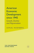 Cover: American Economic Development since 1945 - Red Globe Press