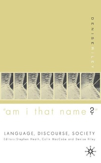 Enlarge image Cover: 'Am I That Name?' - Palgrave Macmillan