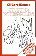 Cover: Working with Families - Red Globe Press
