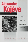 Cover: Alexandre Kojeve - Palgrave MacMillan