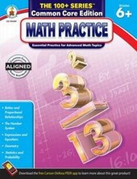Enlarge image Cover: Math Practice, Grades 6 - 8 - Carson Dellosa Education