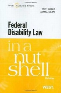 Abbildung von: Federal Disability Law in a Nutshell - West Academic Press
