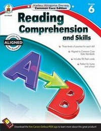 Enlarge image Cover: Reading Comprehension and Skills, Grade 6 - Carson Dellosa Education