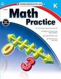 Cover: Math Practice, Kindergarten - Carson Dellosa Education