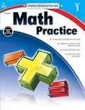 Cover: Math Practice, First Grade - Carson Dellosa Education