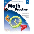 Cover: Math Practice, Second Grade - Carson Dellosa Education