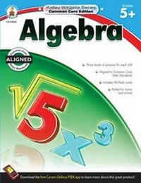 Enlarge image Cover: Algebra, Grades 5-8 - Carson Dellosa Education