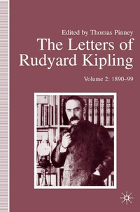 Enlarge image Cover: The Letters of Rudyard Kipling - Palgrave Macmillan