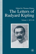 Cover: The Letters of Rudyard Kipling - Palgrave Macmillan