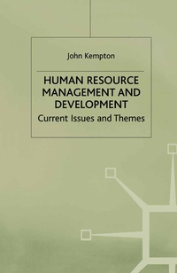 Abbildung von: Human Resource Management and Development - Palgrave Macmillan
