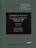 Cover: Corporate Finance - West Academic Press