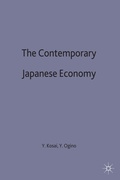 Cover: The Contemporary Japanese Economy - Palgrave Macmillan