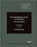 Bild: Environmental Law in Context - West Academic Press