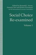 Cover: Social Choice Re-examined - Palgrave USA