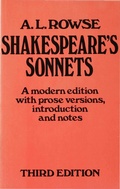 Cover: Shakespeare's Sonnets - Palgrave Macmillan