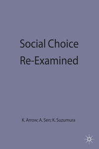 Abbildung von: Social Choice Re-Examined - Palgrave Macmillan