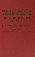 Cover: Management Accounting, Organizational Theory and Capital Budgeting: 3Surveys - Palgrave Macmillan