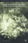 Cover: Latin America in the 1930s - Palgrave Macmillan